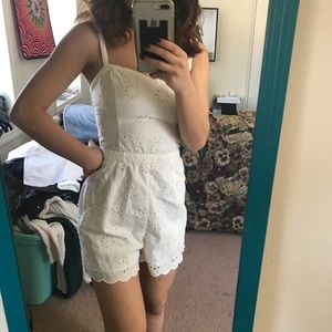 [ hollister ] White Romper